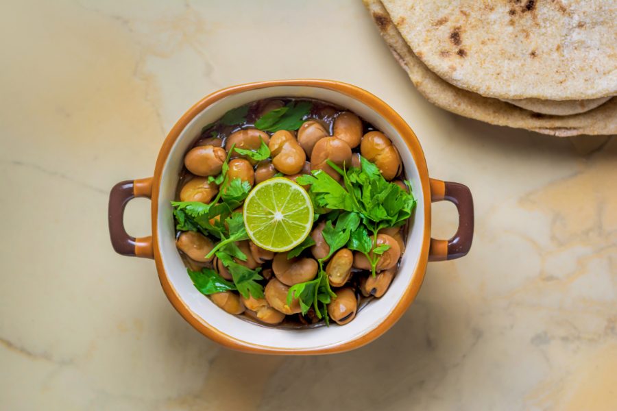 Recipe for Greek Style Fava Beans With Lemon