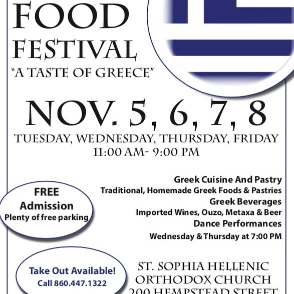 New London CT Greek Festival at Saint Sophia Church