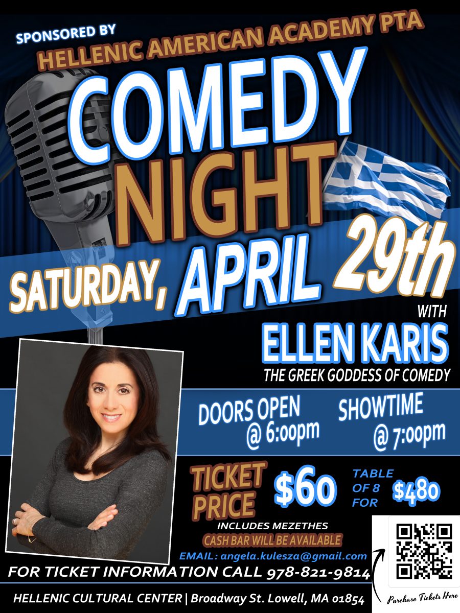 Greek Comedy Night in Lowell MA