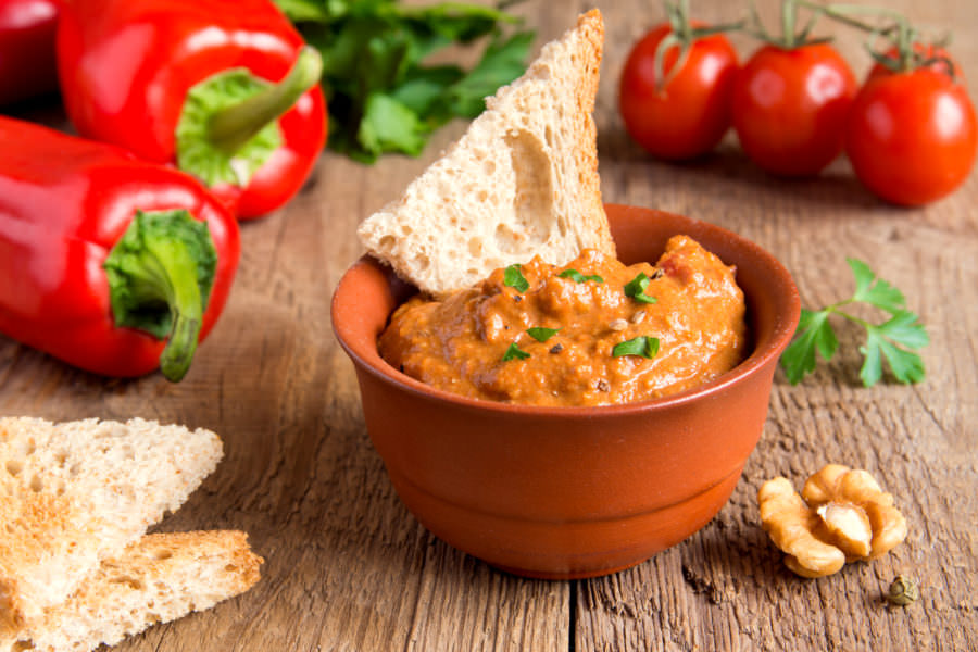 Recipe for Greek Style Tomato Spread Dip