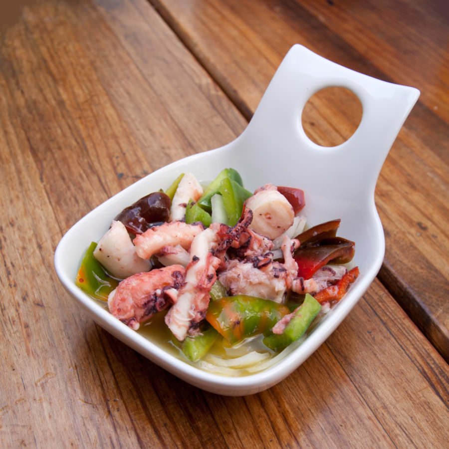 Recipe for Greek Style Octopus Salad