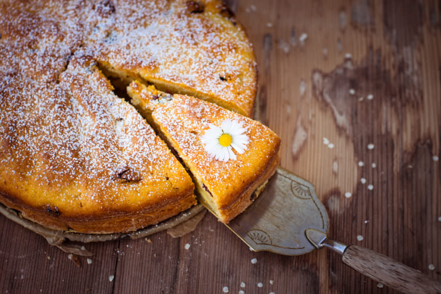 Recipe for Tahinopita - Greek Style Tahini Cake