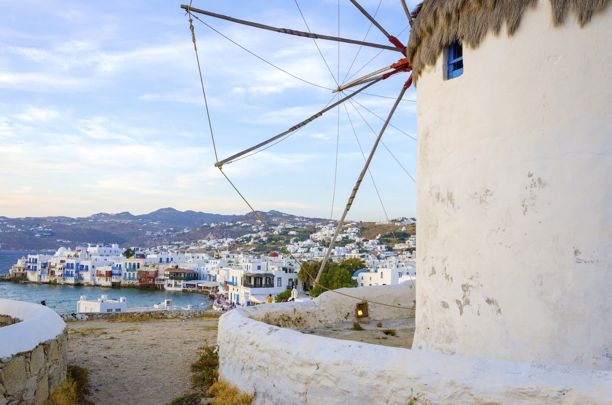 Visit the Windmills of Mykonos