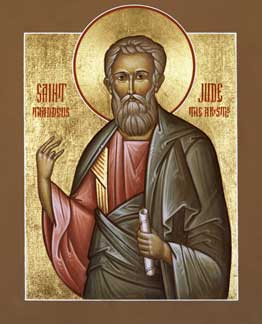 St. Jude Orthodox Saint History and Name Day Information