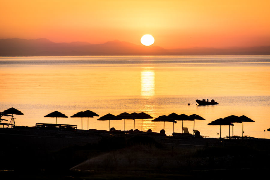 Afandou Beach on the Greek Island of Rhodes