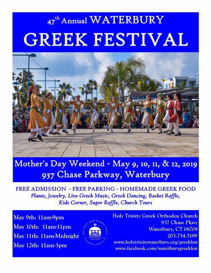 Greek Festival at Holy Trinity Greek Church Waterbury CT