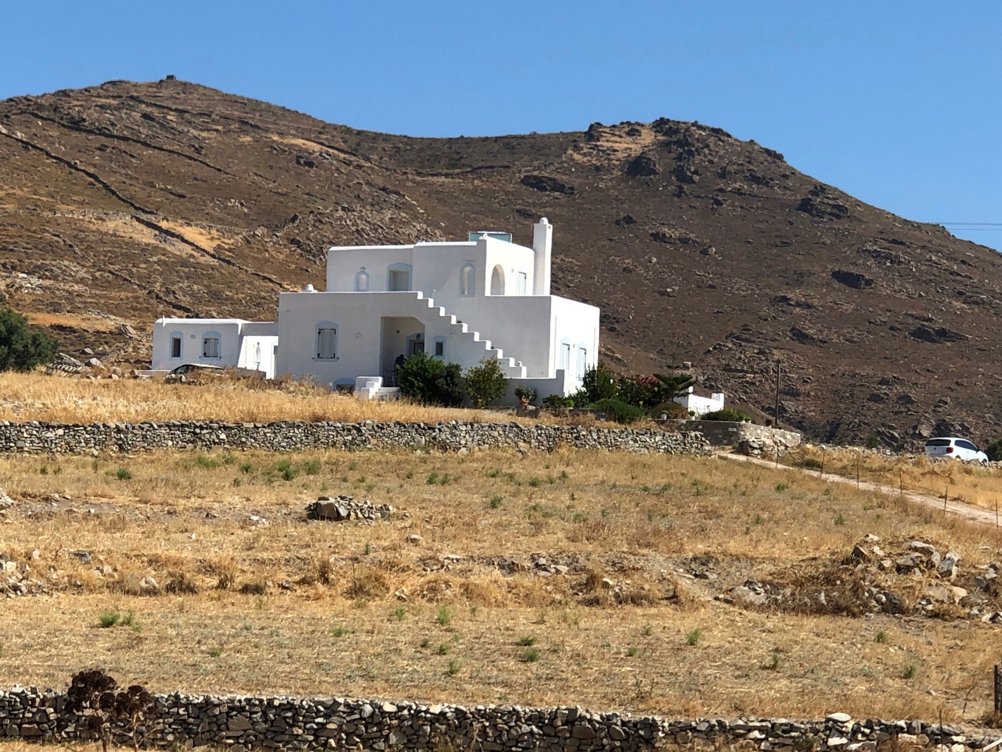ancient greek houses outside