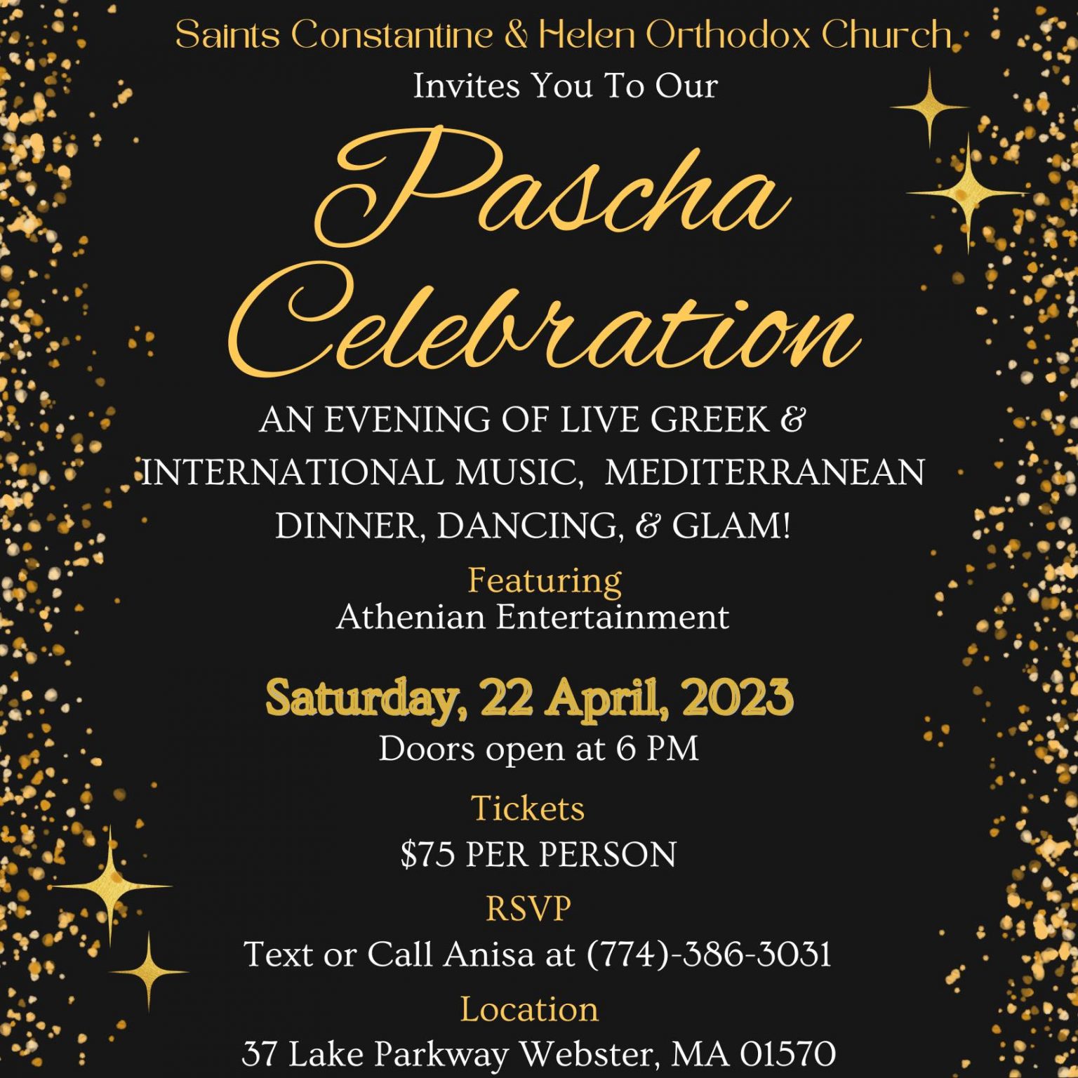 Pascha Celebration Event at Saints Constantine & Helen Greek Church ...